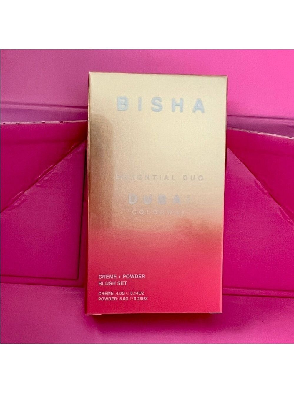 Brand New! Bisha Essential Duo Dubai Colorway Crème + Powder Blush Set - Picture 14 of 16